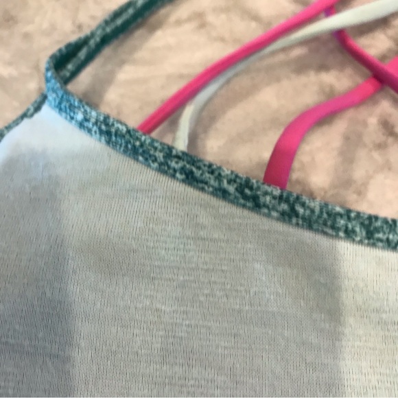 Lululemon straps top with built in bra. - Picture 7 of 7